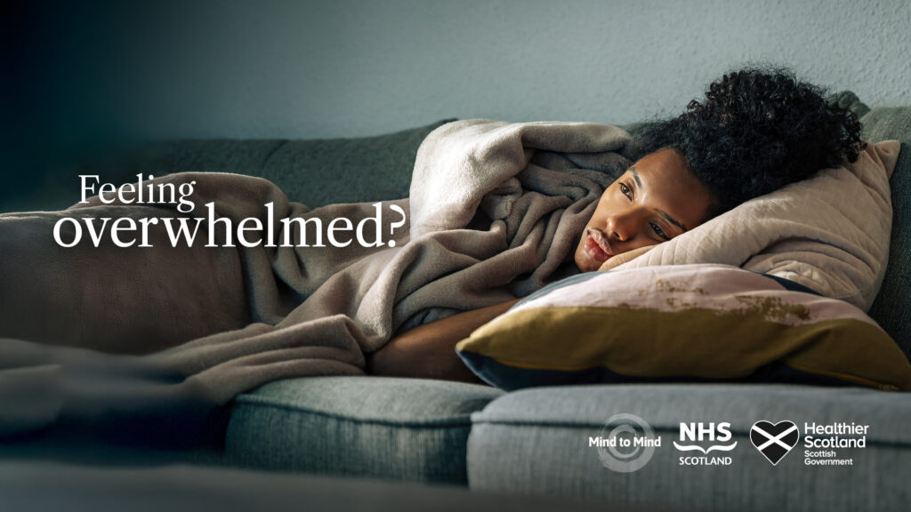 feeling overwhelmed poster